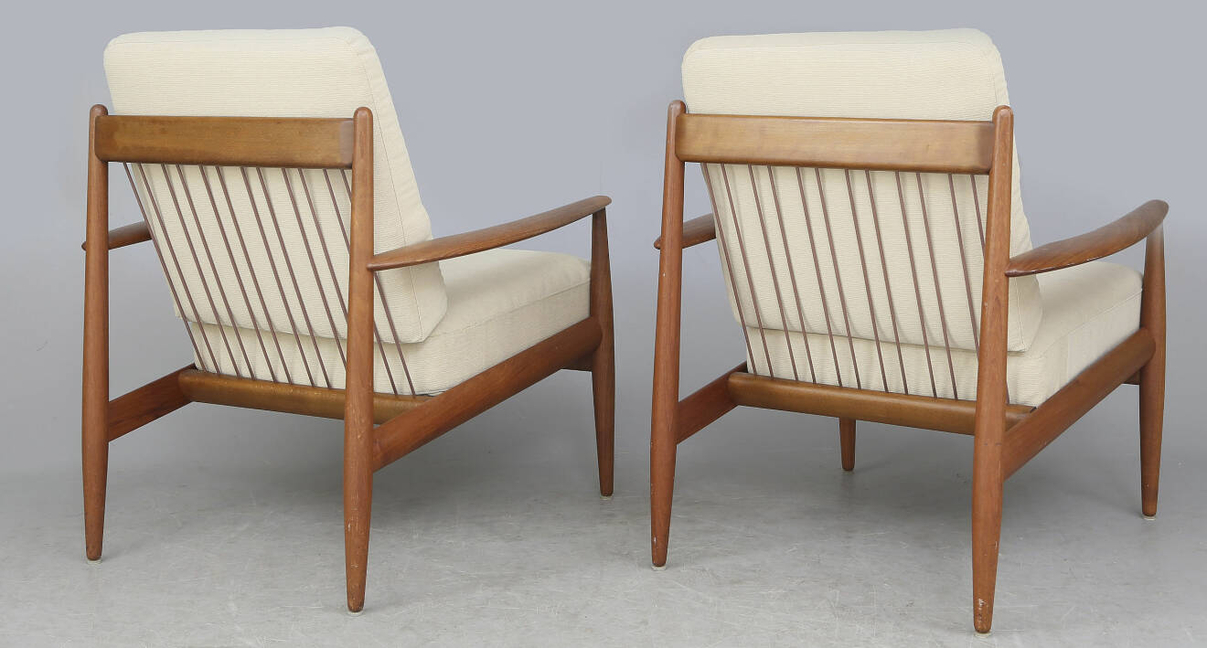 1950-tals stolar av Grete Jalk för France &amp; Daverkosen.