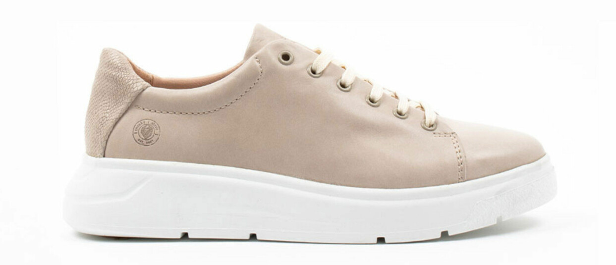 Beige skinnsneaker från Sneaky Steve