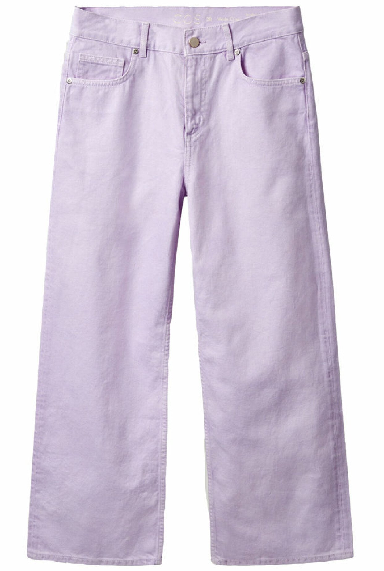 Lila jeans med hög midja, från Cos