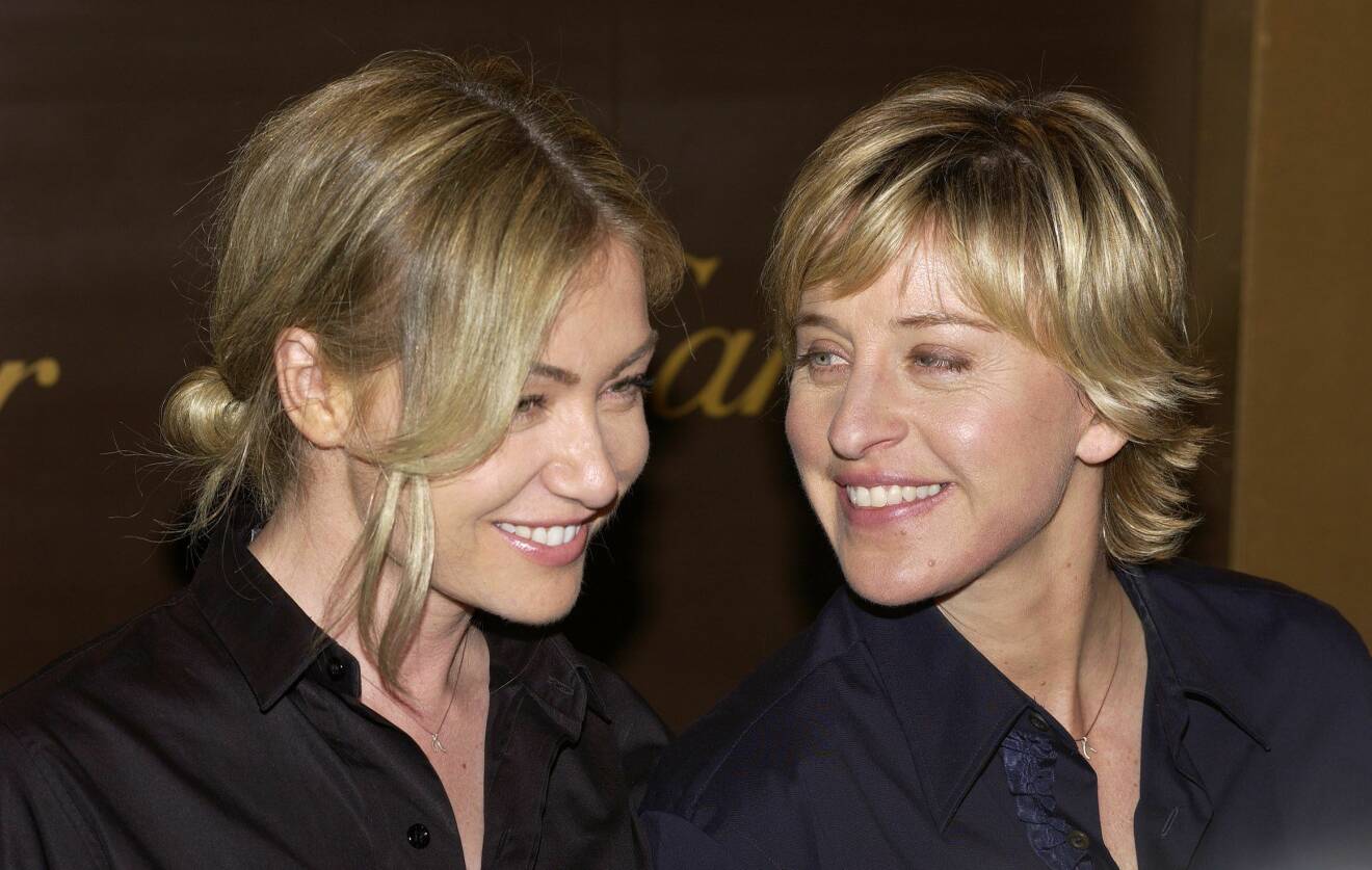 Ellen DeGeneres och Portia di Rossi.