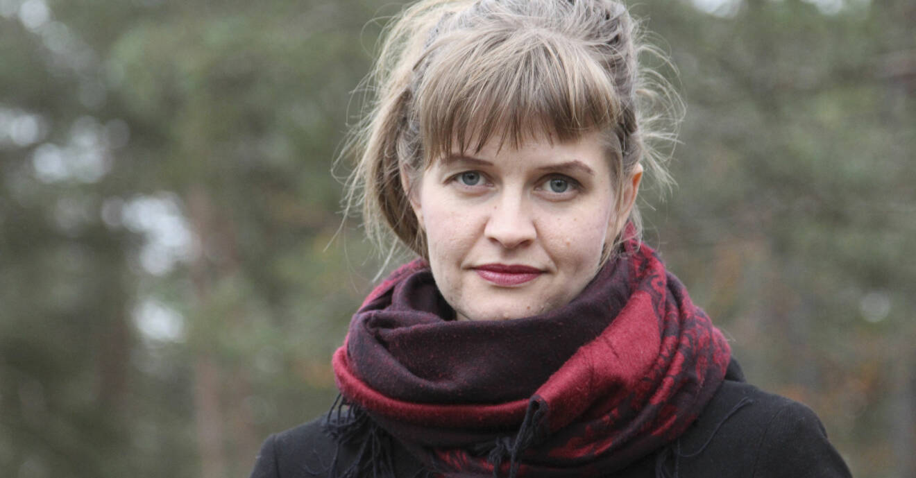 Porträtt av klimatpsykologen Kali Andersson.