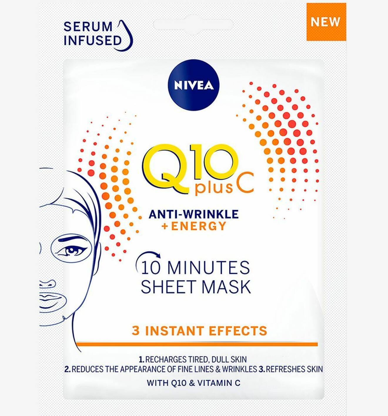 Q10plus C ansiktsmask från Nivea.