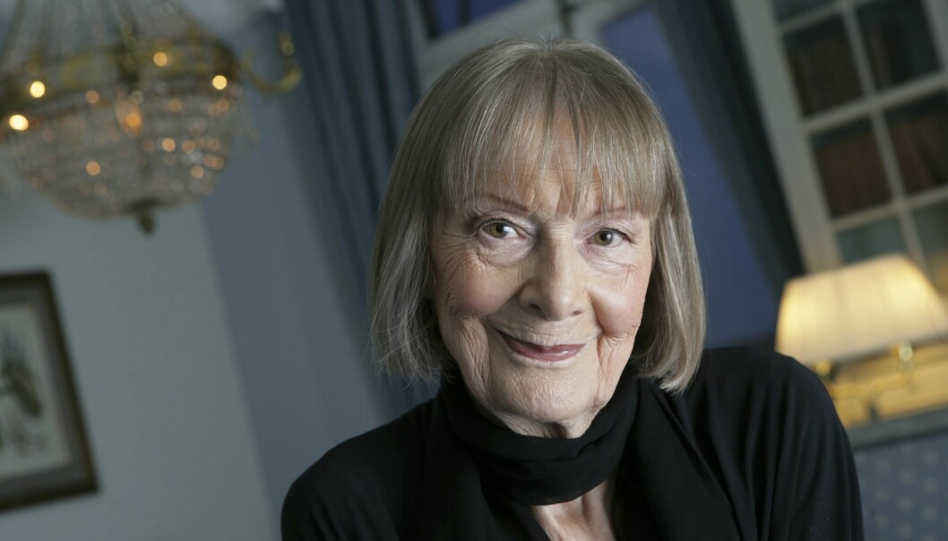 Katja Geiger. Porträtt av kläddesignern Katja Geiger.