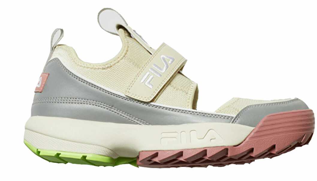 Sneaker med öppet upptill, från Fila