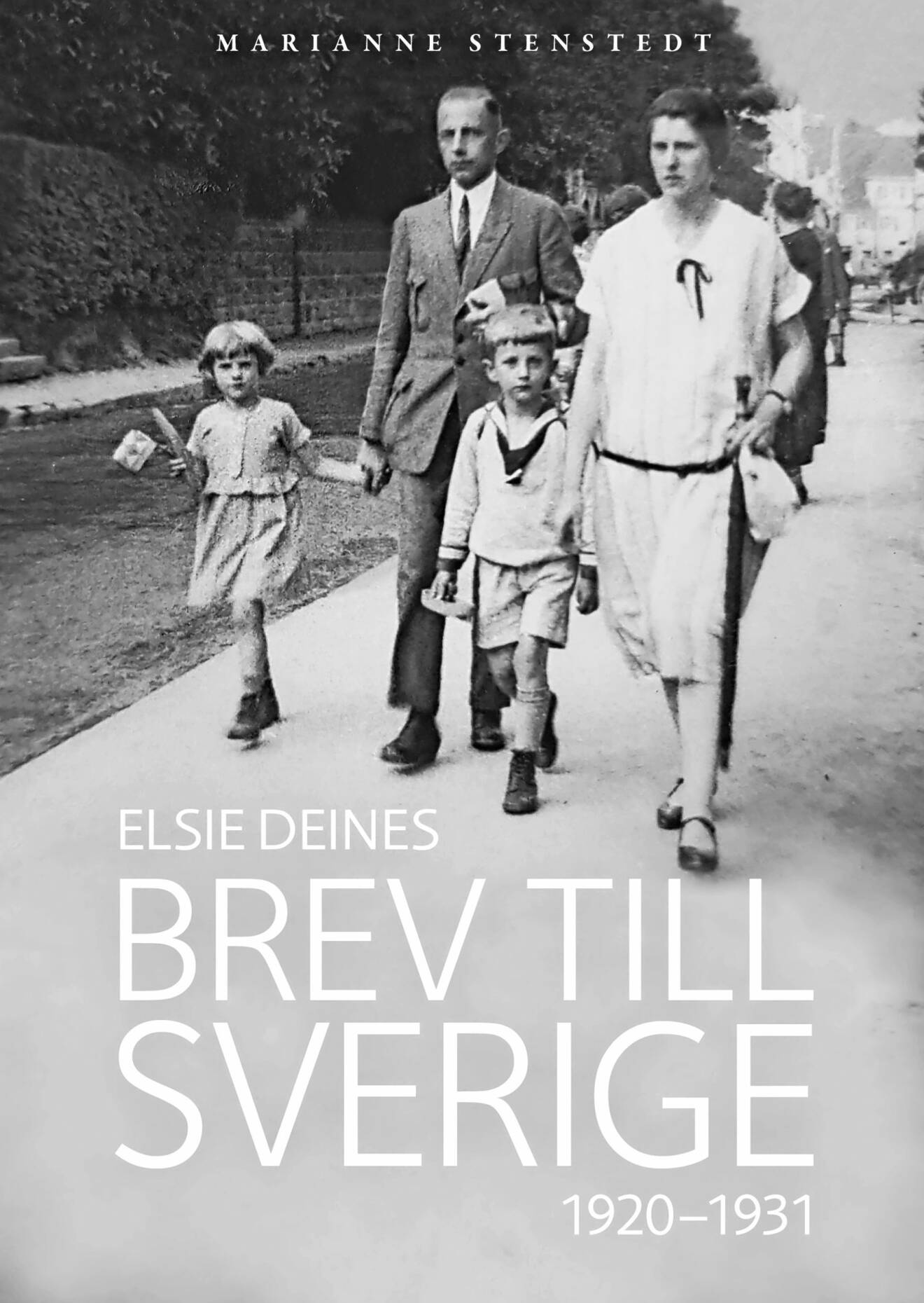Omslaget till Marianne Stenstedt bok "Brev till Sverige".