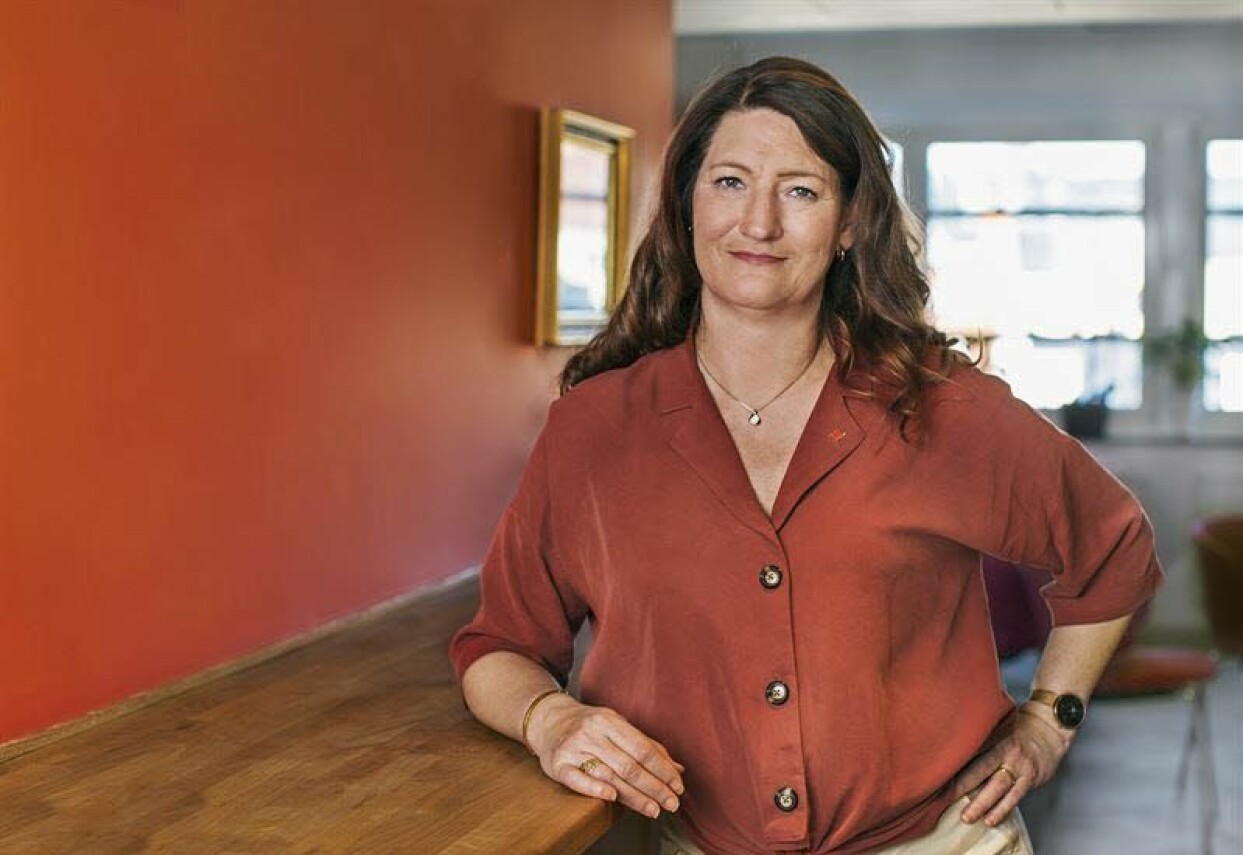 Susanna Gideonsson på Handelsanställdas förbund har bråda dagar – många av medlemmarna har förlorat jobbet till följd av coronakrisen. Foto: Pernille Tofte Susanna Gideonsson, förbundsordförande på Handelsanställdas förbund.