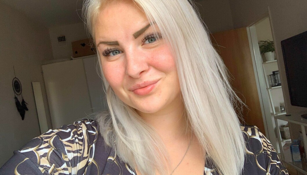 Josefine Esplund ska bli mamma i maj. Foto: Privat Josefine Esplund i Kristianstad.