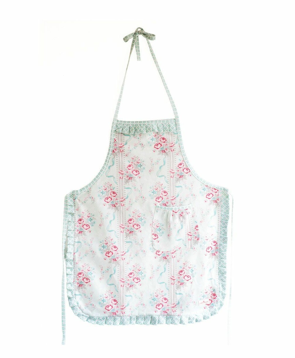 Förkläde med fint mönster från Greengate.