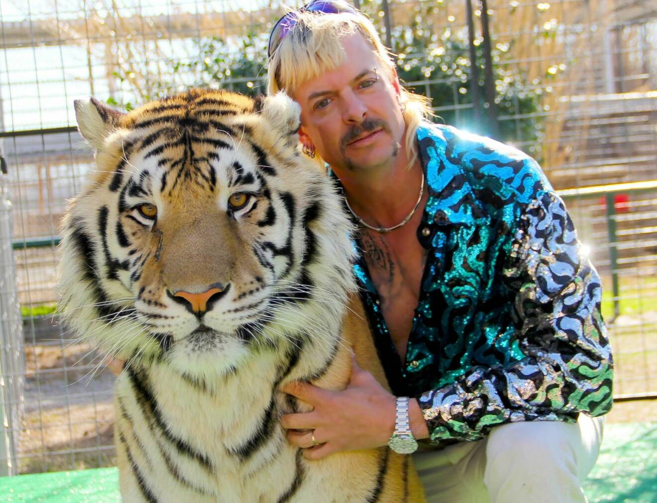 Joe Exotic med tiger