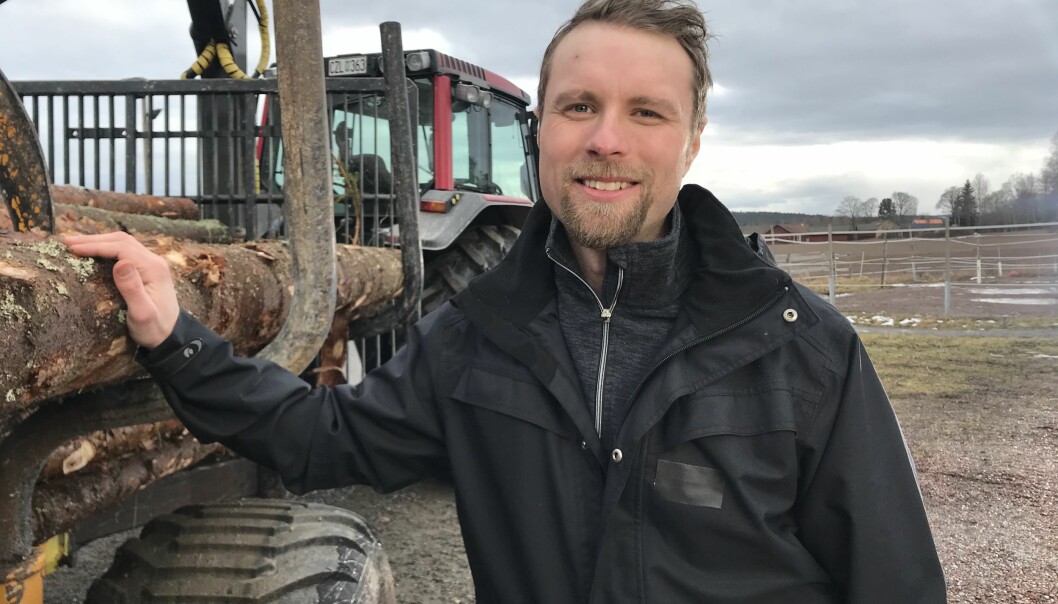 Pontus Mikaelsson. Foto: TV4 Pontus Mikaelsson i Dalvik.