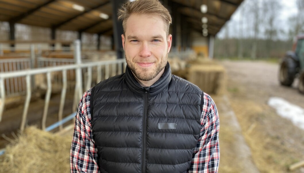 Erik Parai Arnesson. Foto: TV4 Erik Parai Arnesson i Skruv.