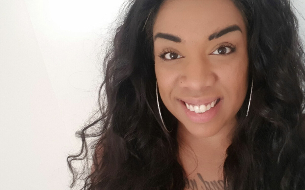 Sandra Bortolini är gravid och drabbades av coronaviruset. Foto: Privat Sandra Bortolini i Eskilstuna.
