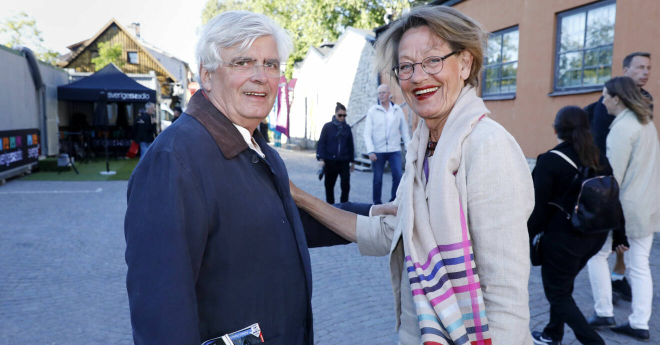 Gudrun Schyman och Jacques Öhman.