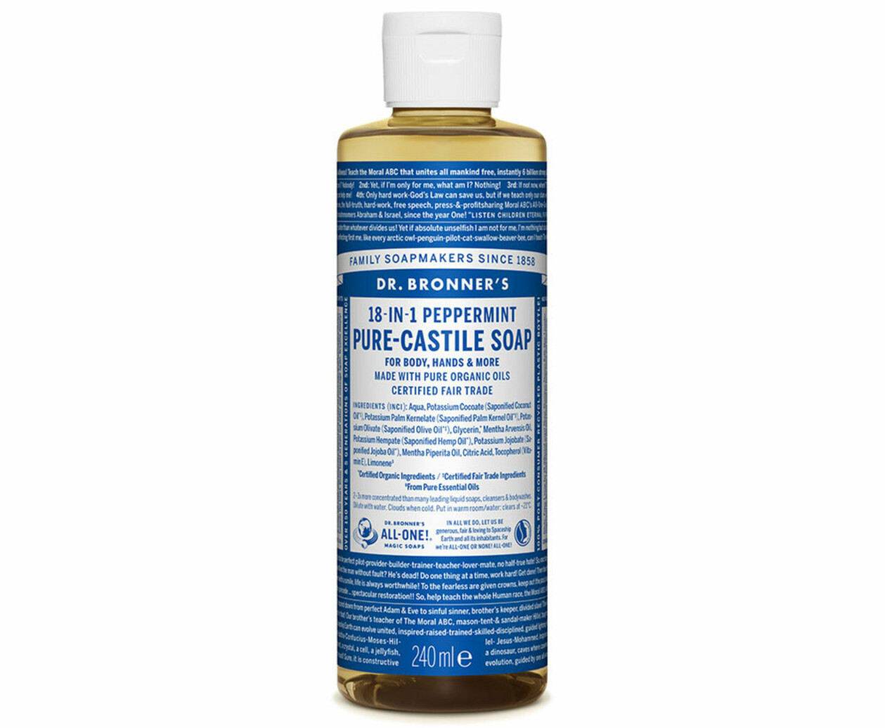 Tvål Peppermint från Dr. Bronner's