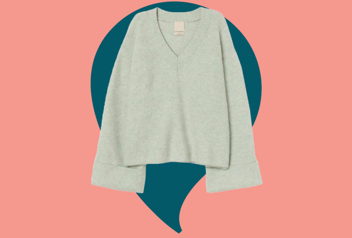 Mintgrön tröja från H&M