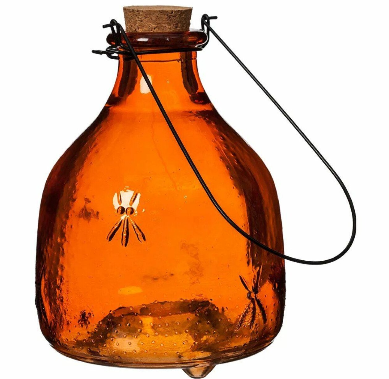 En insektsfångare i glas.