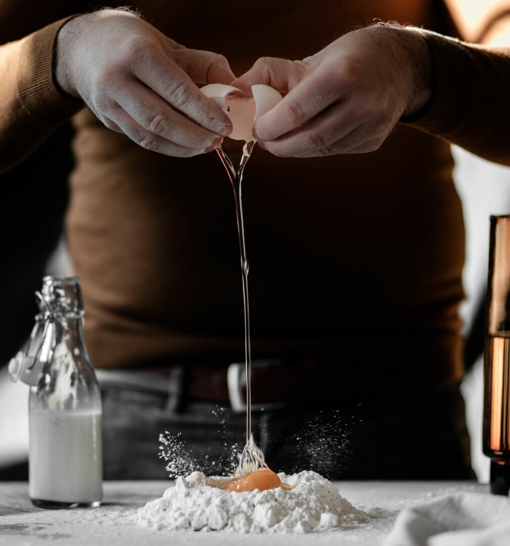 Foto: Unsplash Knäck ned äggen i din mjölhög