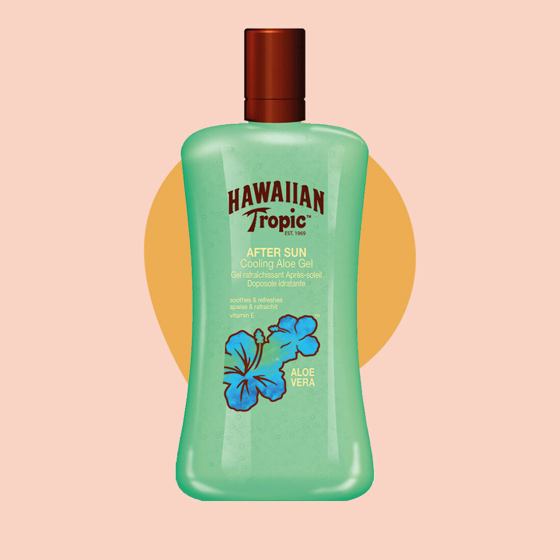 Hawaiian tropic after sun cooling aloe gel