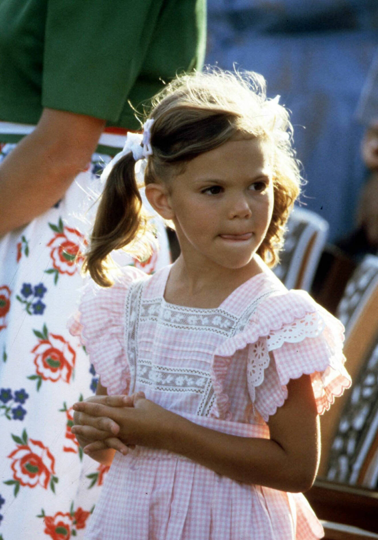 Kronprinsessan på Victoriadagen 1983