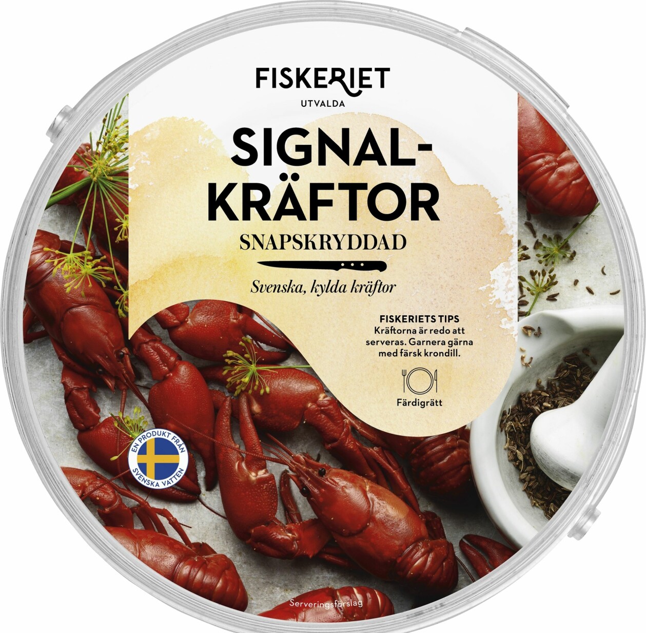 Bäst i test färska kräftor 2020: Fiskeriets snapskryddade signalkräftor. Betyg: 5-/5 Fiskeriet snapskryddade signalkräftor är de godaste färska kräftorna i butik 2020.