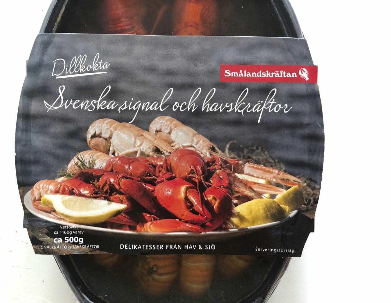 Betyg: 3/5 Smålandskräftans dillkokta svenska signal- och havskräftor.