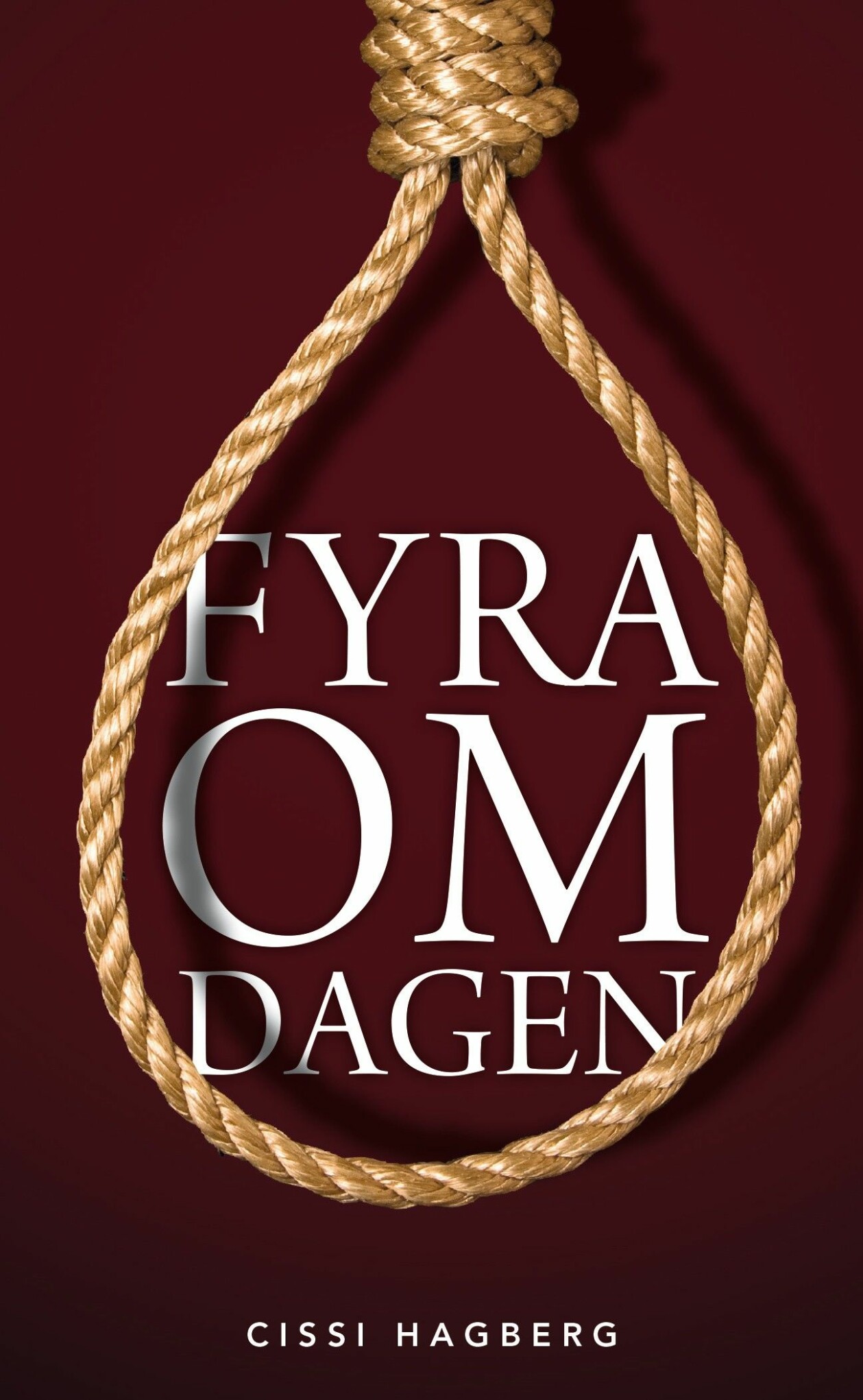 Omslaget till boken Fyra om dagen av Cissi Hagberg,