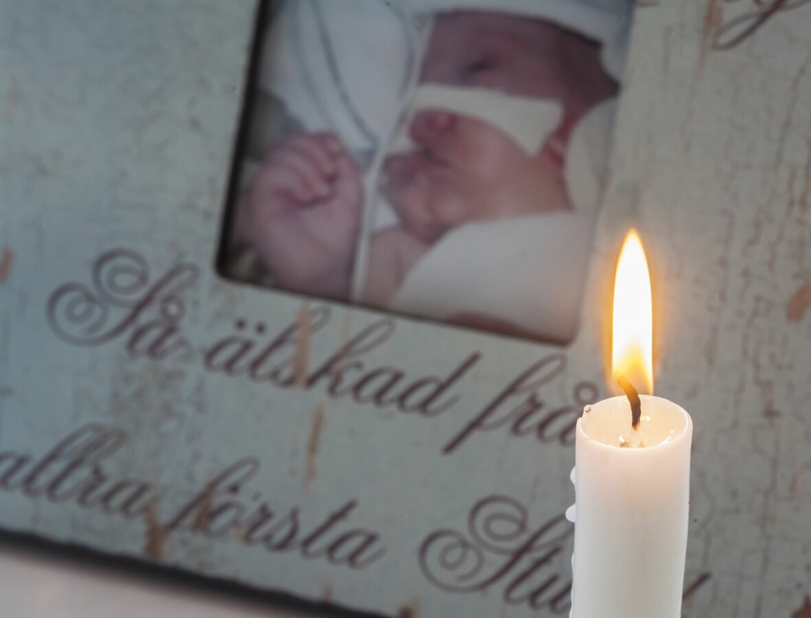 Efter 86 dagar kom läkaren och meddelade Camilla att dagen då de måste ta ett beslut närmade sig. Ett litet barn har gått bort.