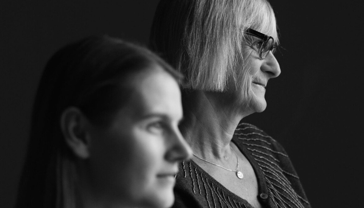 Helene och Malou har en fin pappa-dotter-relation i dag. Helene och Malou har en fin pappa-dotter-relation i dag.