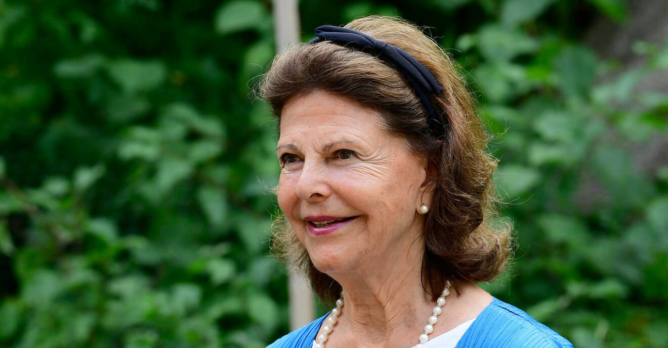 Porträtt av drottning Silvia sommaren 2020.