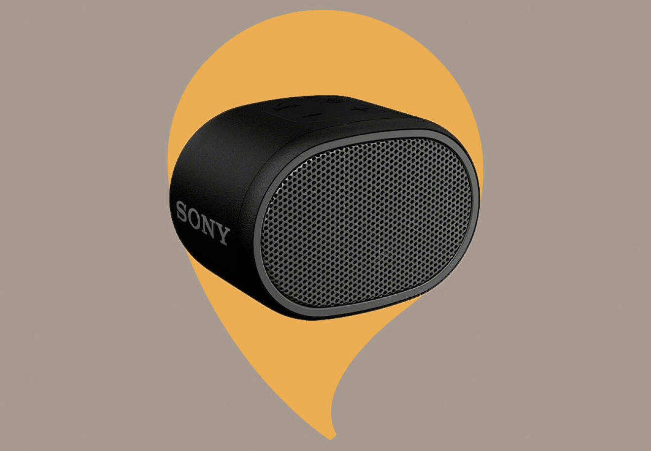 Sony bärbar högtalare från Clas Ohlson