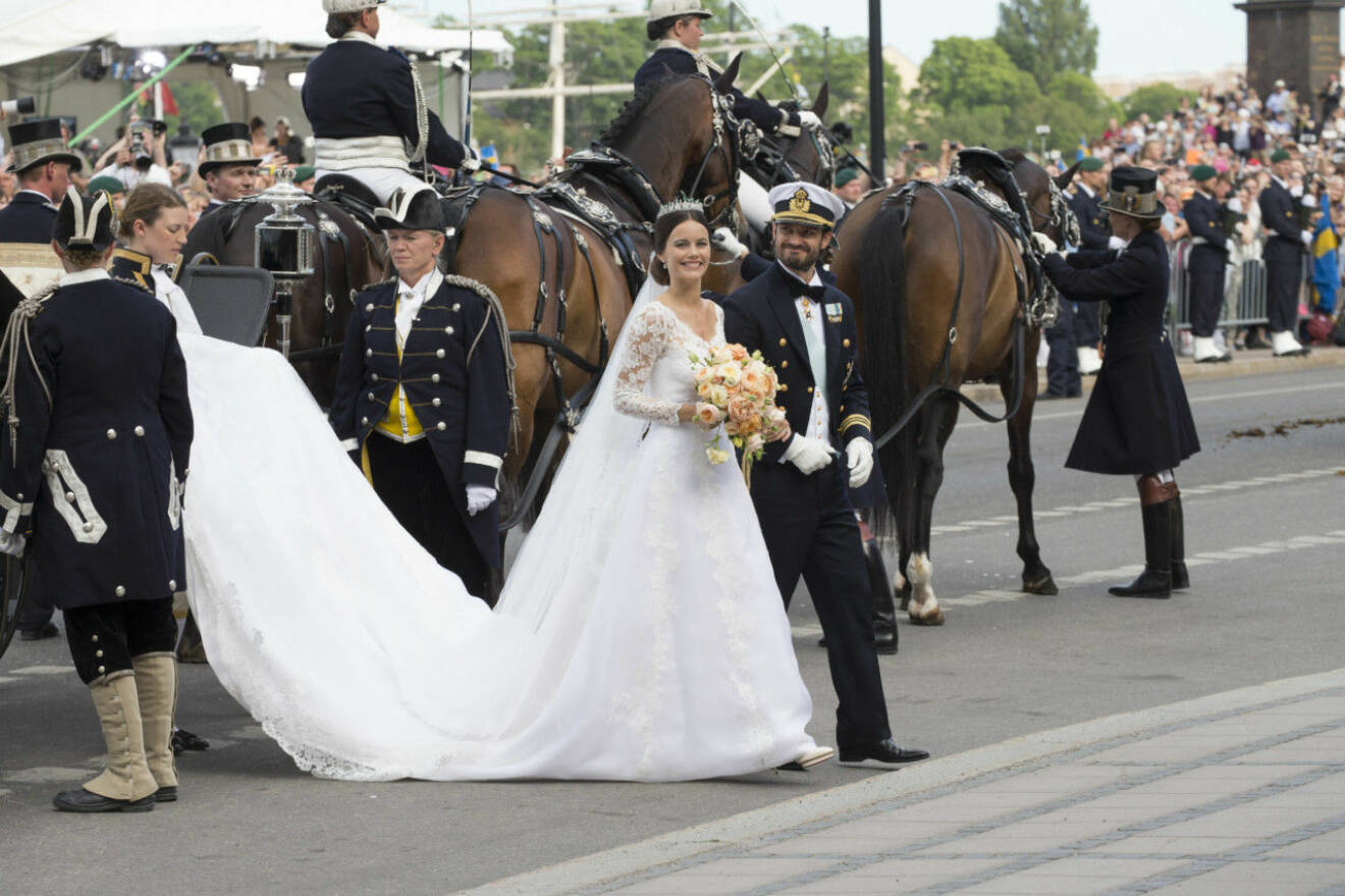 Prinsessan Sofias klänning från bröllopet med Carl Philip.