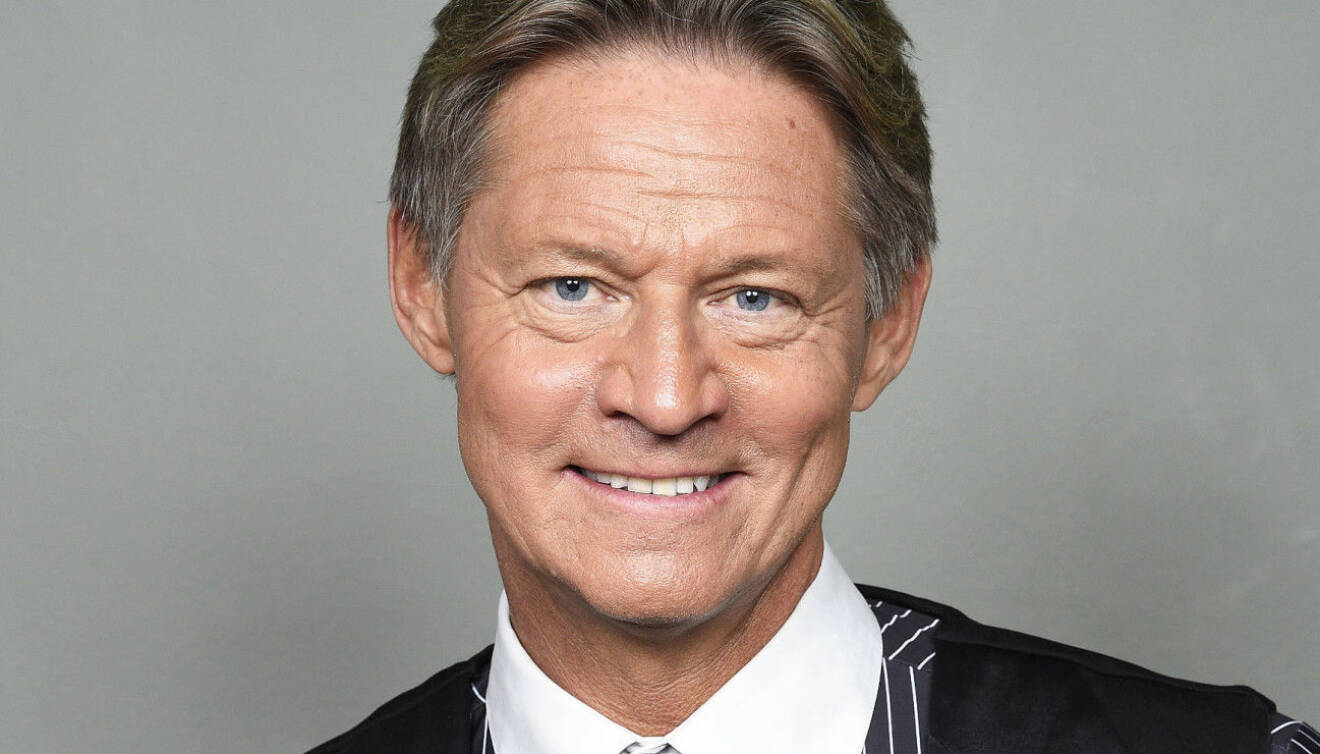 Porträtt av Doktor Mikael Sandström bland annat känd från Nyhetsmorgon.