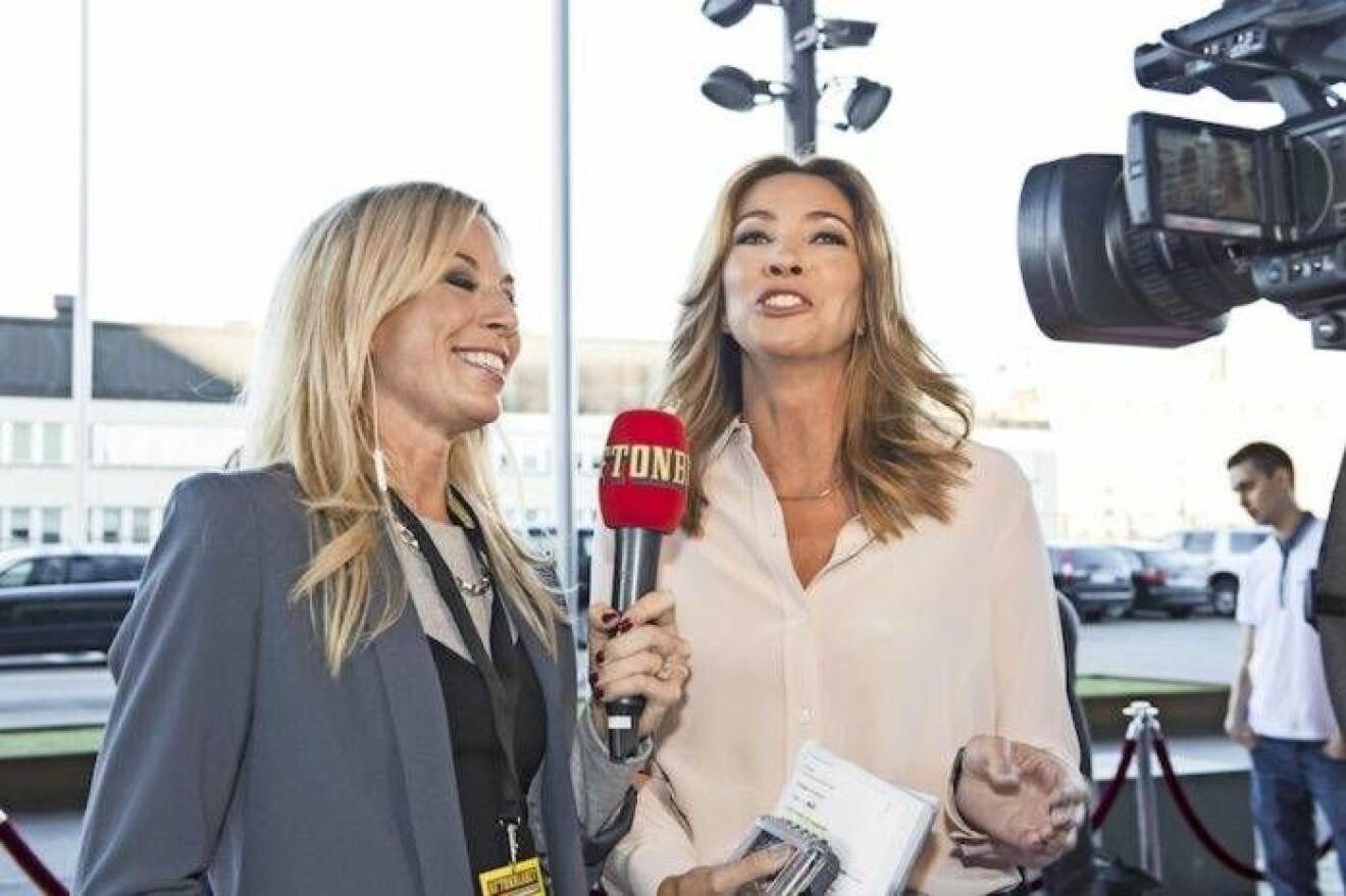 Josefin Crafoord och Karin Magnusson sänder parti ledardebatt i Aftonbladet TV.