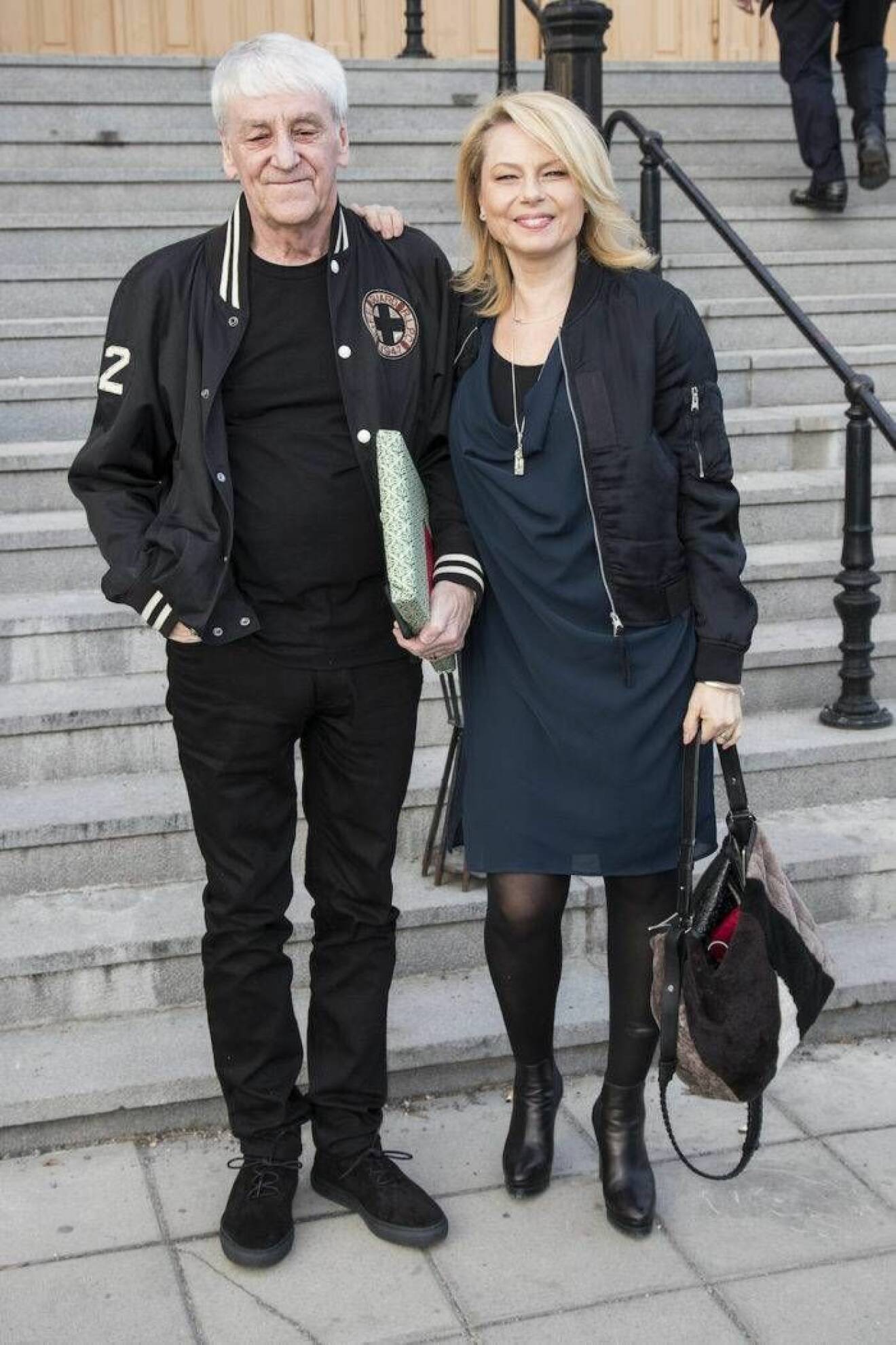 Colin Nutley och Helena Bergström.