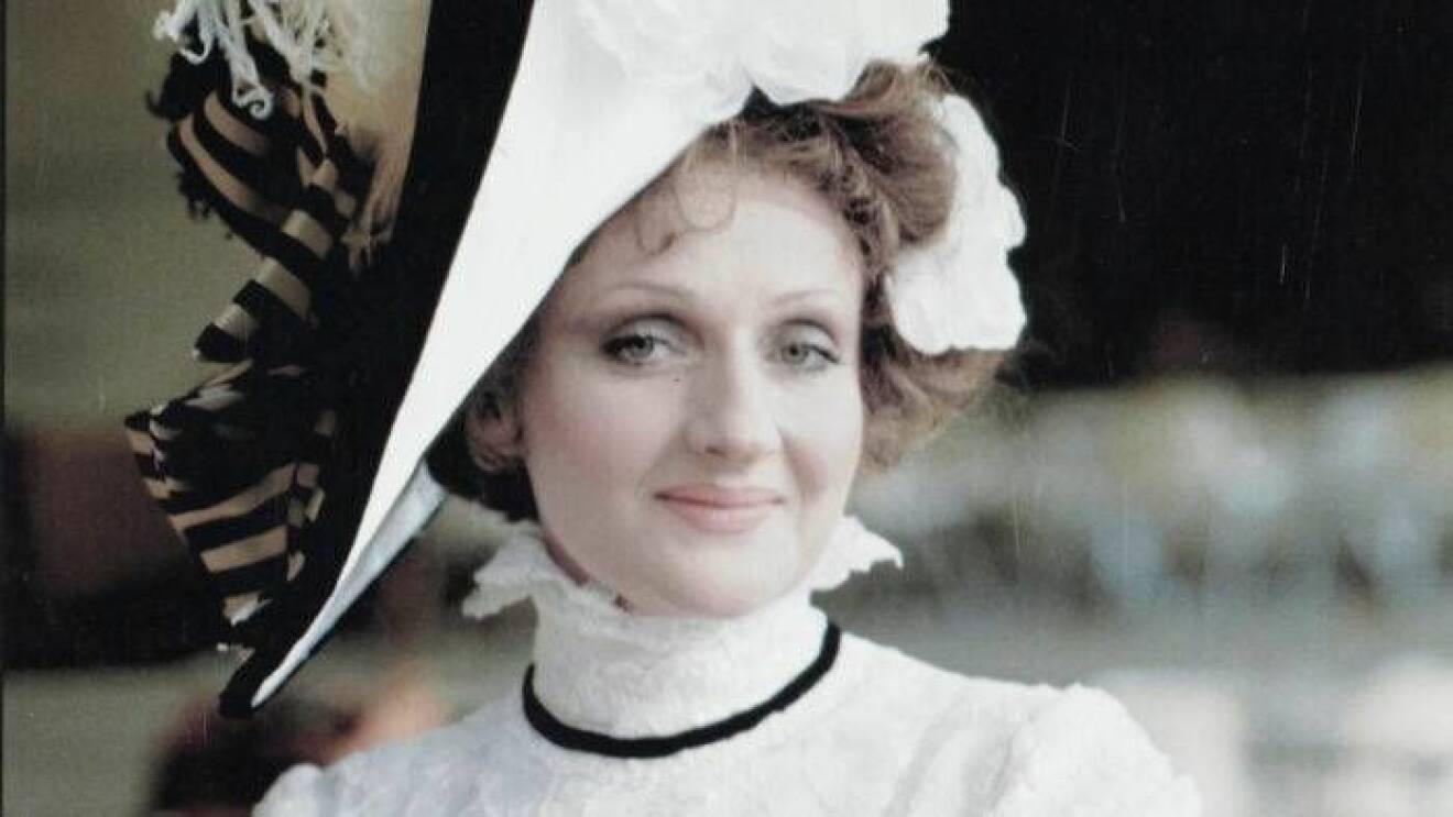 Marianne Mörck som Eliza i My fair lady