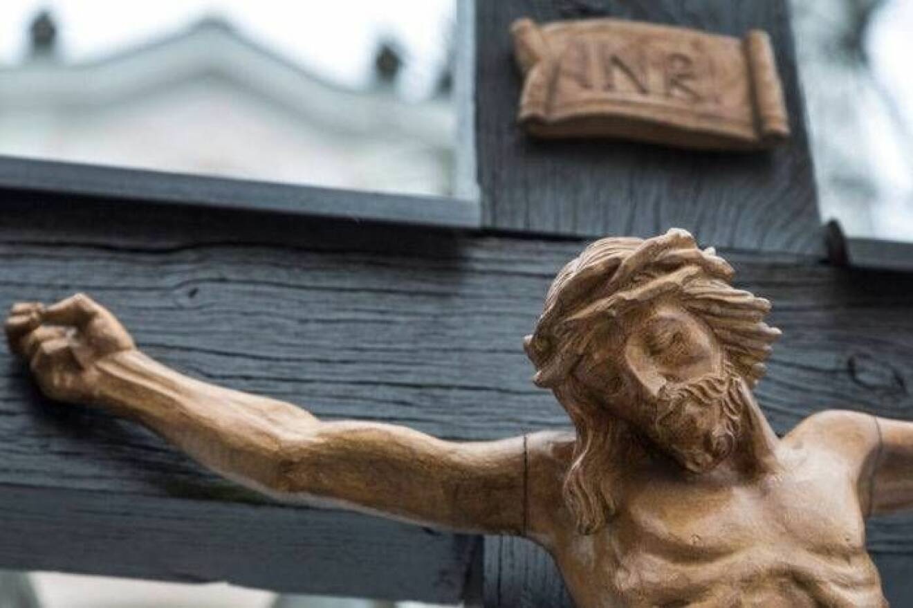 Ett krucifix – Jesus på korset