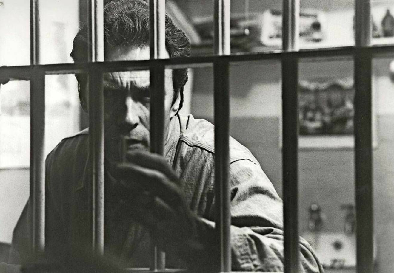 Clint Eastwood spelade den tredje fången, Frank Morris, i filmen Flykten från Alcatraz.