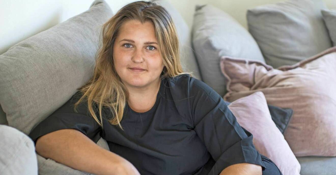 Fayme Elmén, känd från Unga mammor i TV3, peppar många med sitt kroppspositiva konto på instagram