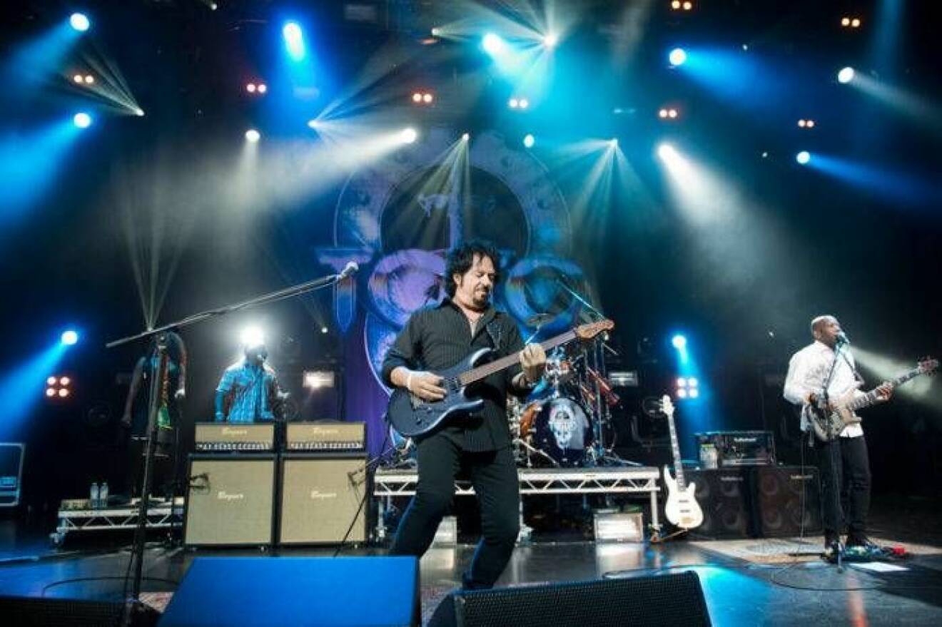 Steve Lukather med Toto i Köpenhamn 2014.
