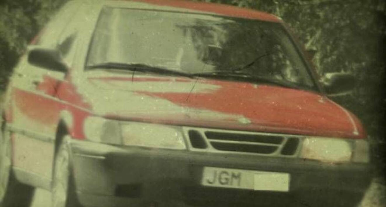 Bilden på den röda bilen var avgörande för utredningen.