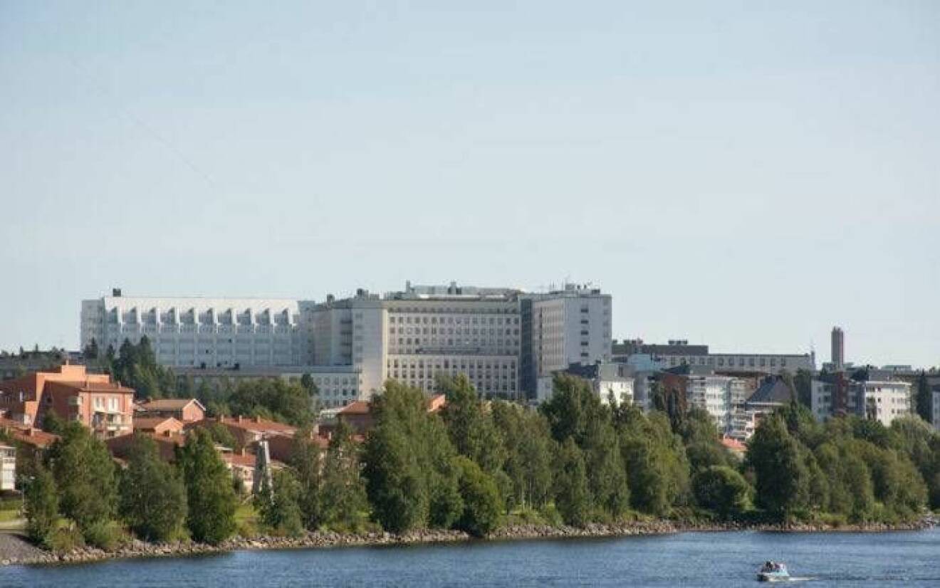 Norrlands universitetssjukhus i Umeå. 