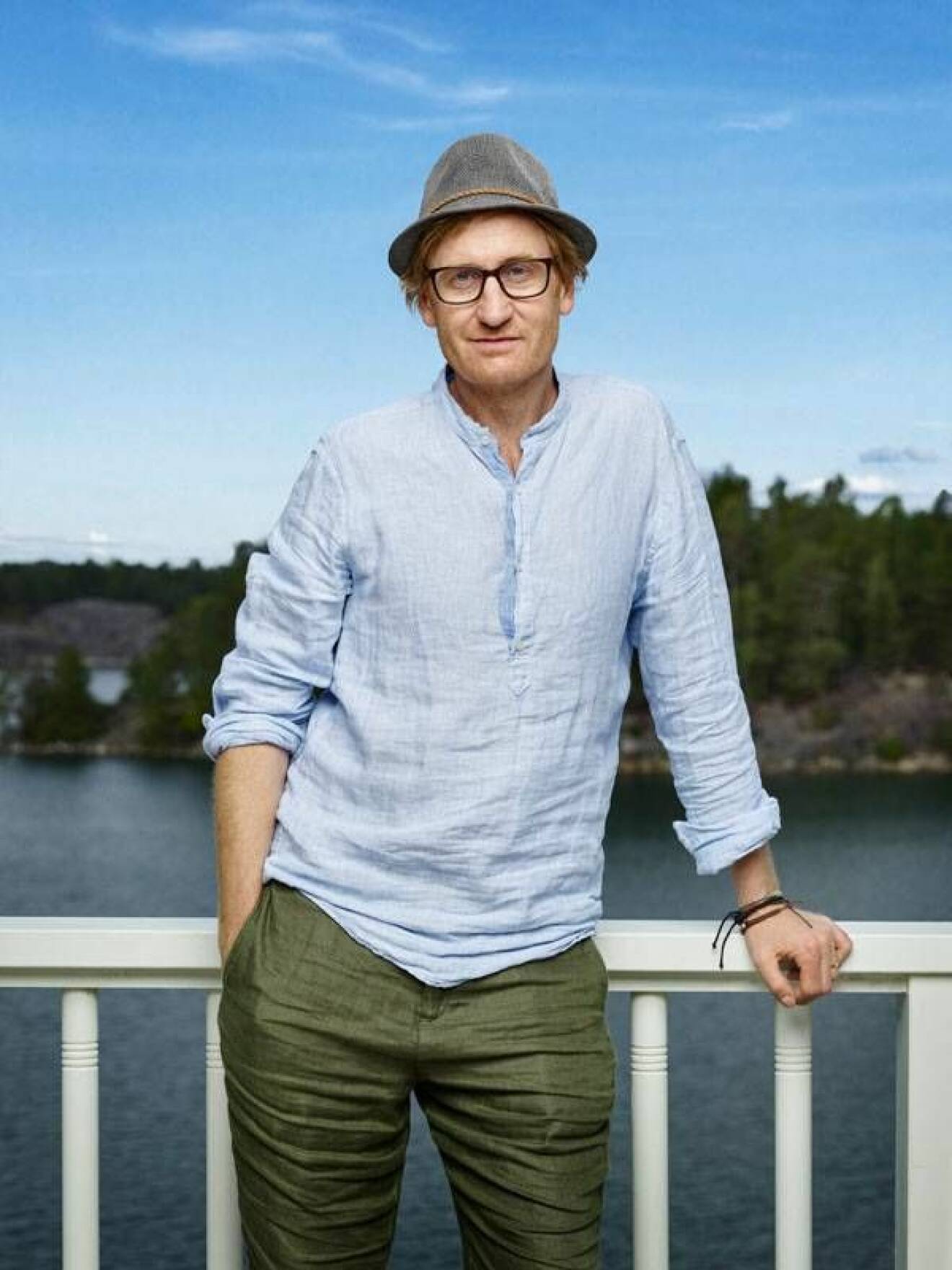 Gustaf Hammarsten som Rille i Sjölyckan i TV4 som har premiär den 6 april 2018.