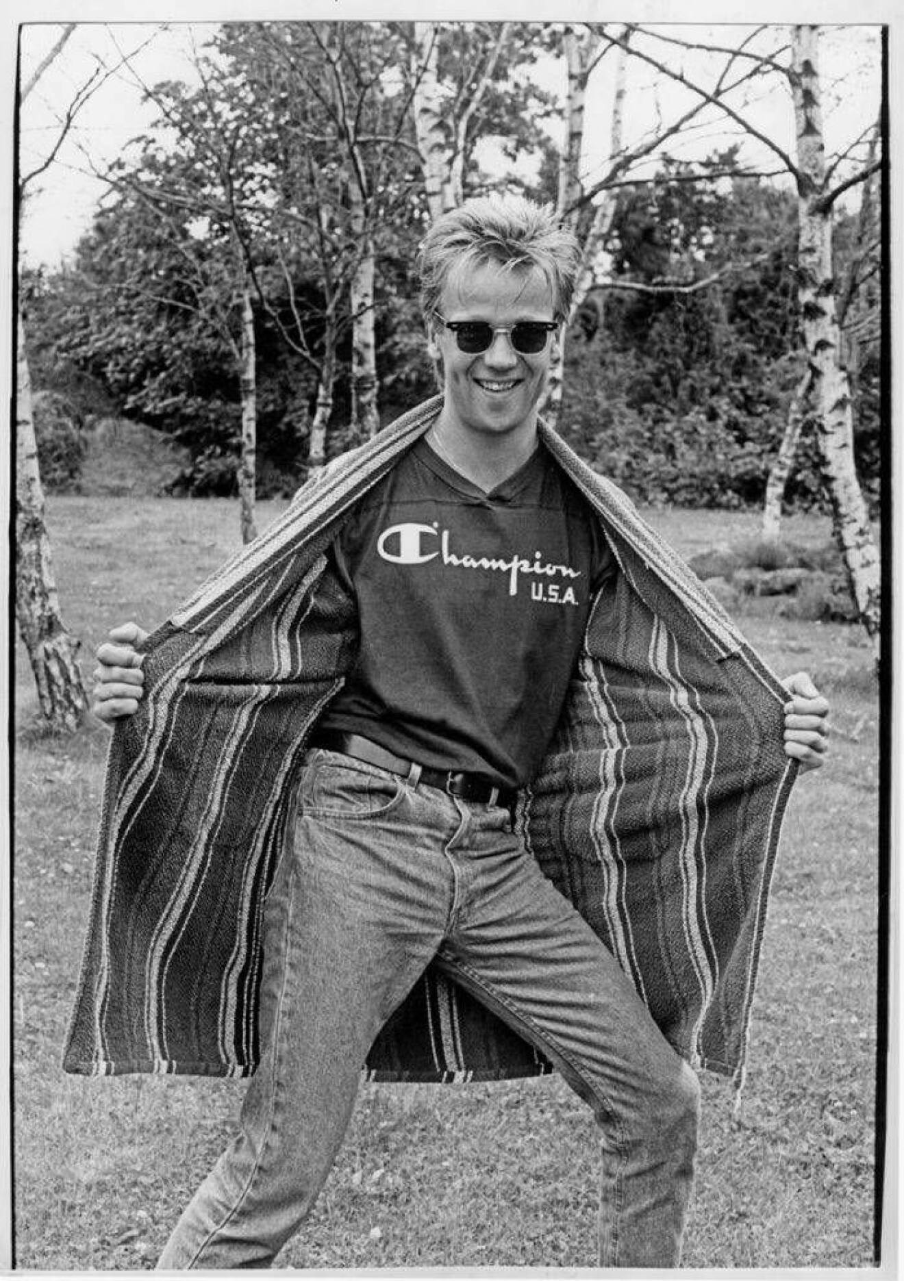 Björn Skifs comebackade som rockartist med Badrock 1986