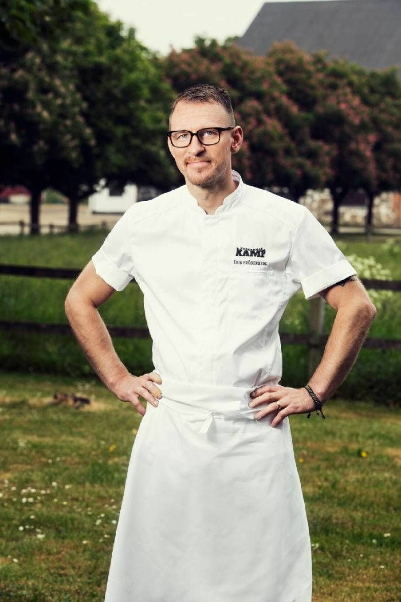 Erik Fröderberg Kockarnas kamp 2018, Tv-kock som synts i ”Förkväll”, ”Här är ditt kylskåp” och ”Sommarpratarna”. 