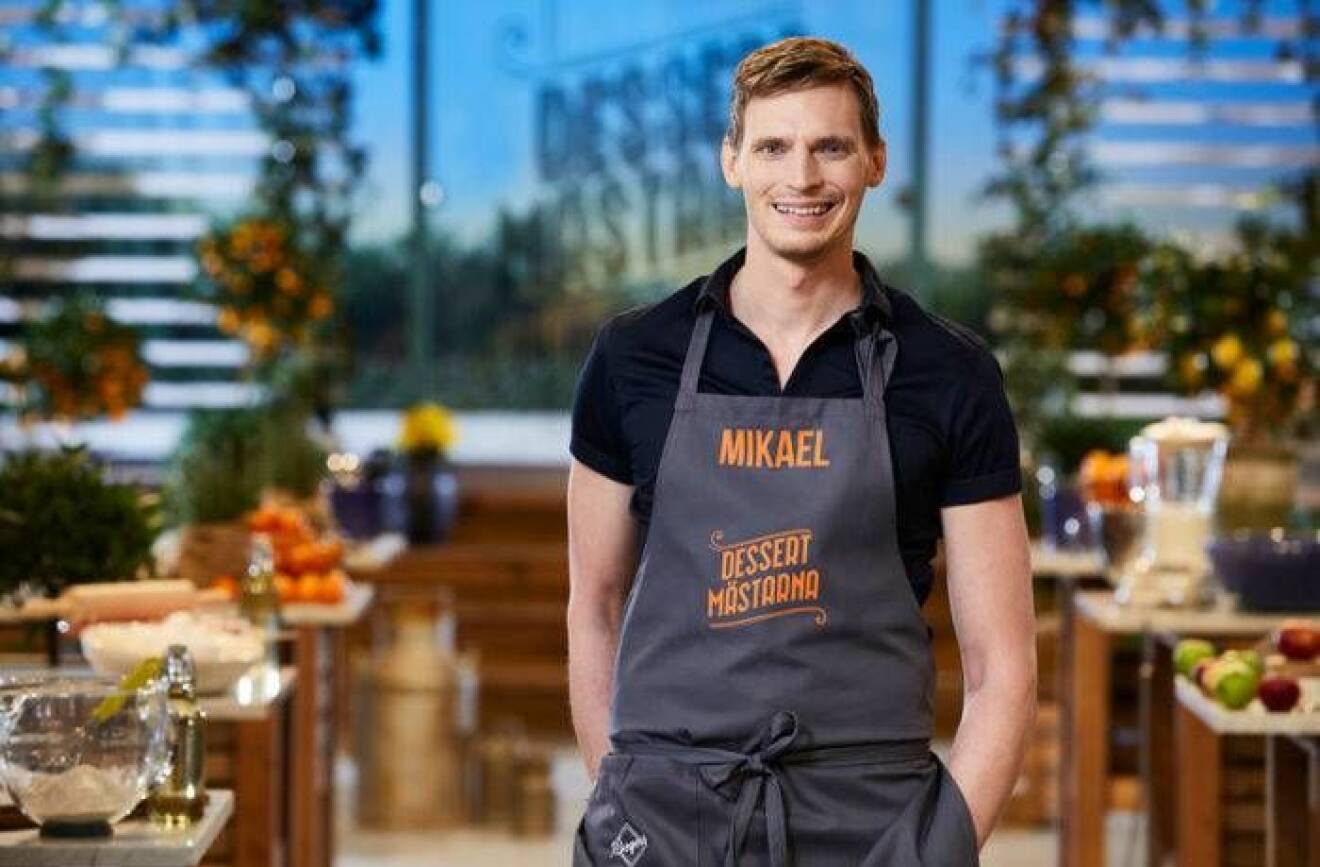 Mikael Klack i Dessertmästarna hösten 2018 i Kanal 5.