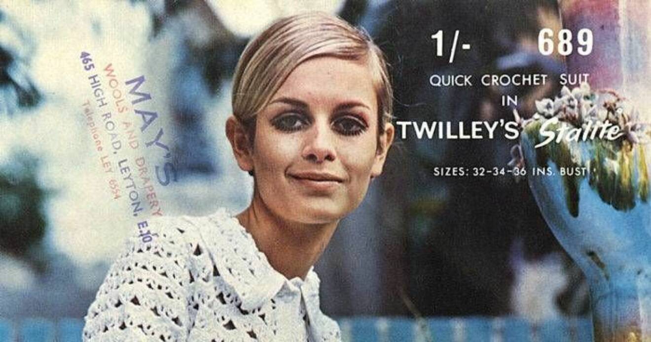 Trådsmala Twiggy blev modellen för 1960-talets kroppsideal.
