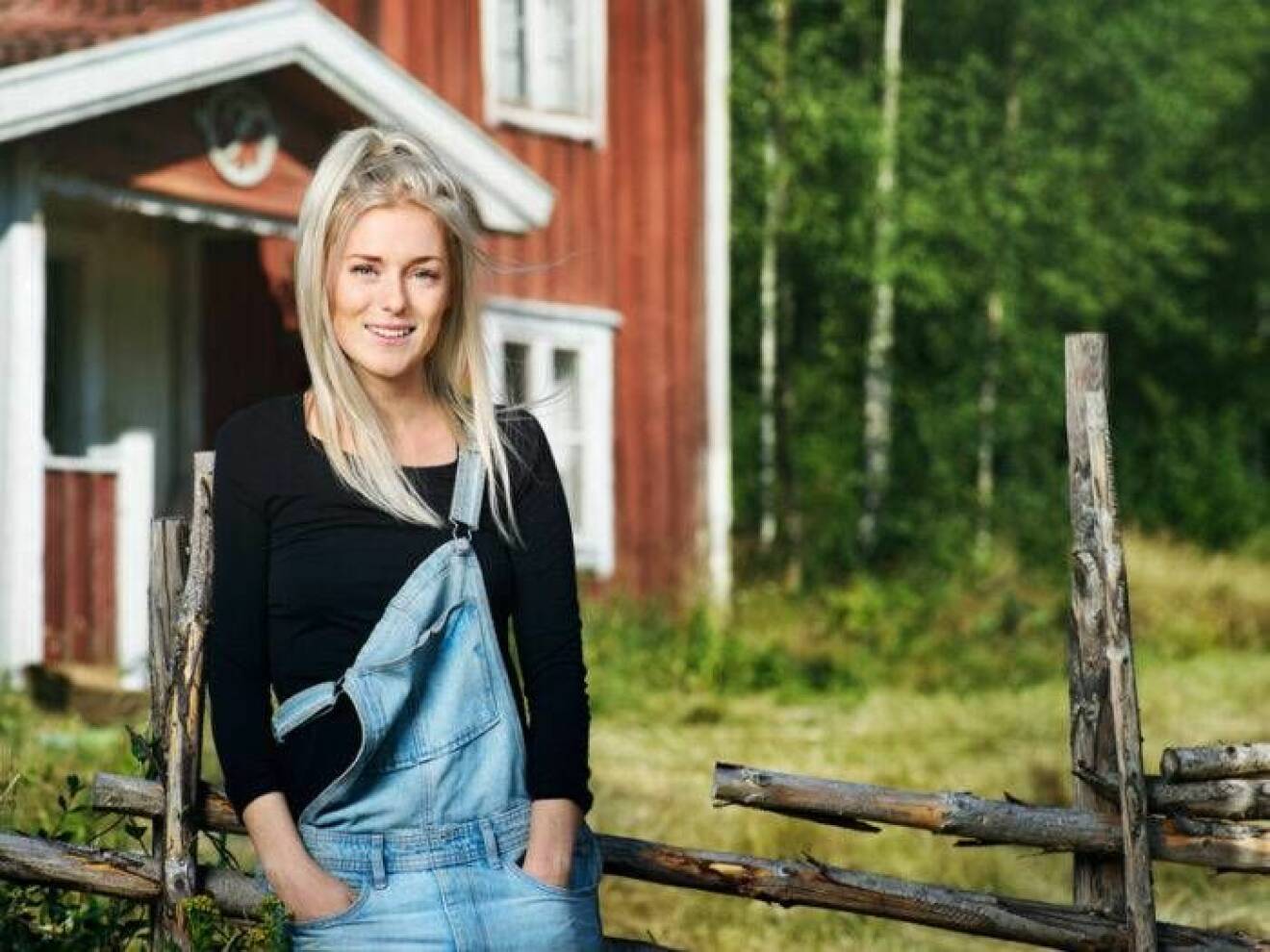 Stina Öberg i Farmen.