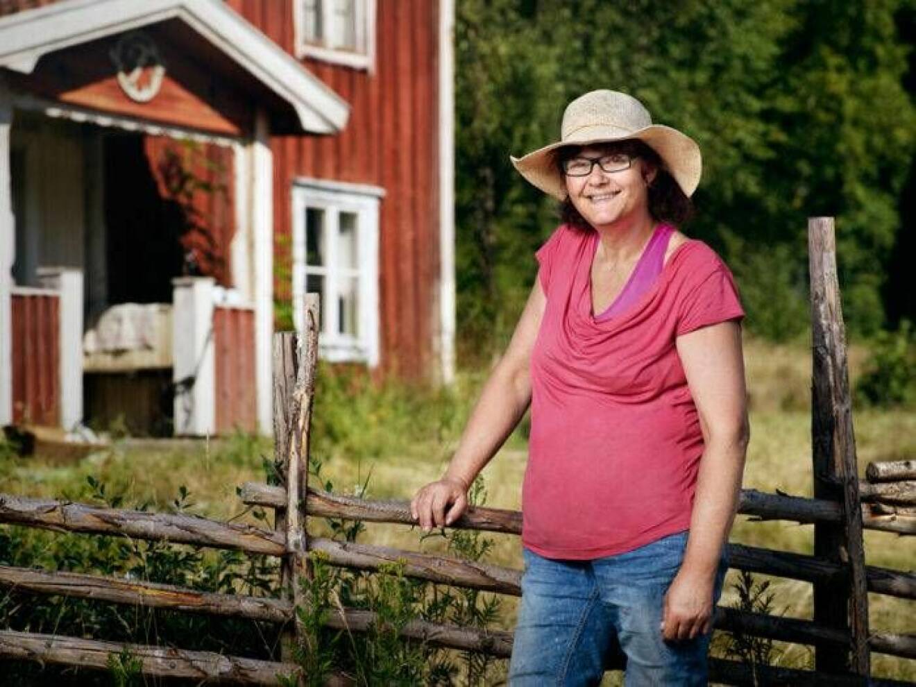 Inger Johansson i farmen