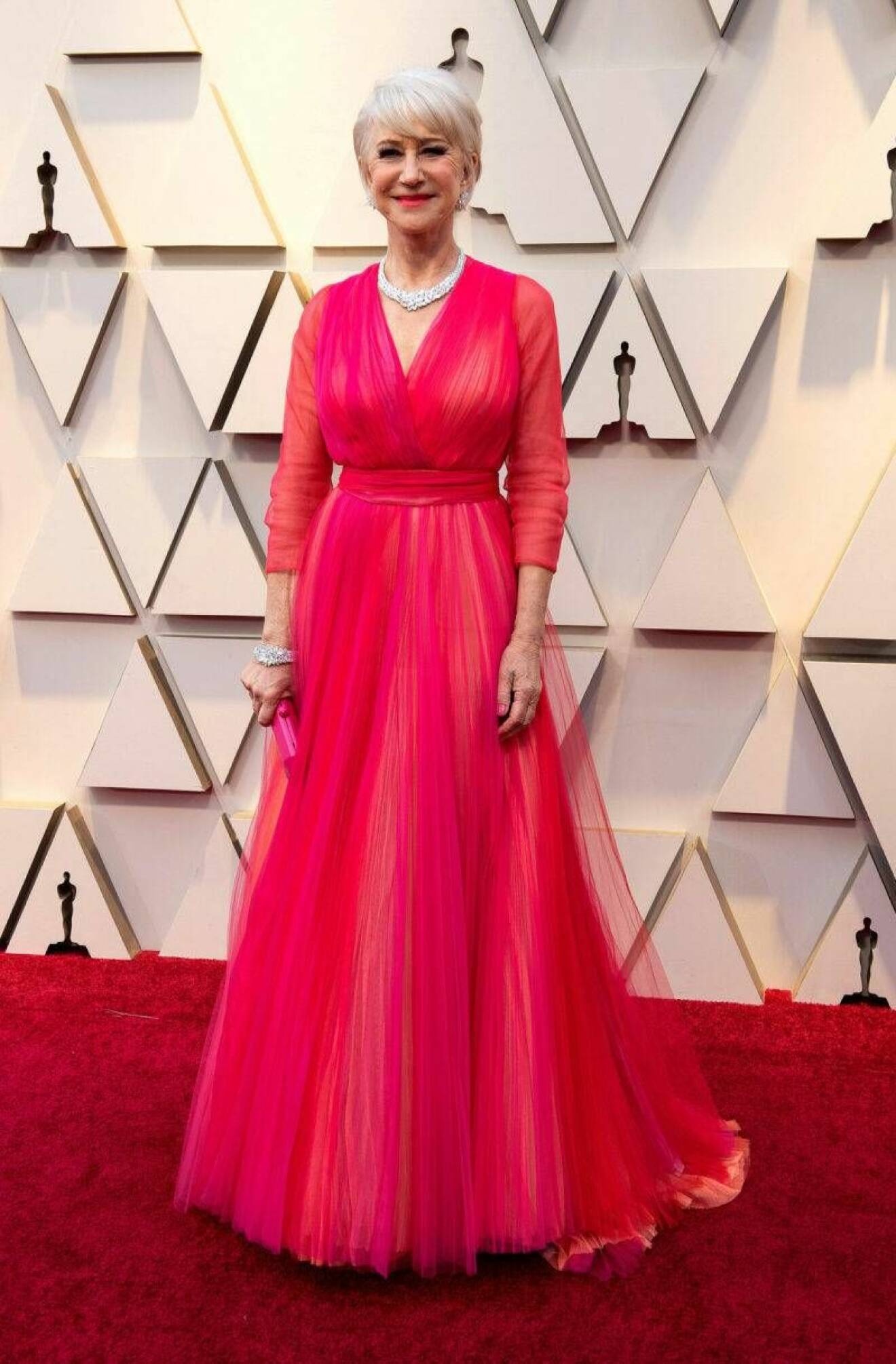 Helen Mirren på Oscarsgalan 2019
