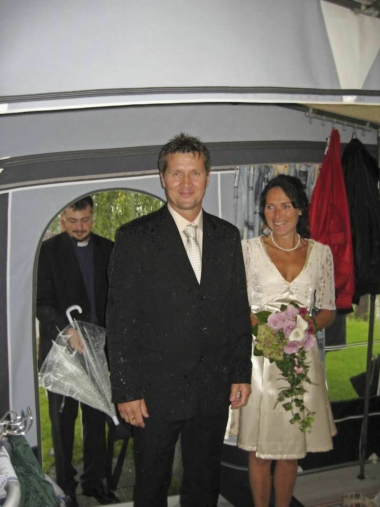 Kickis och Kajs bröllopsfoto. 